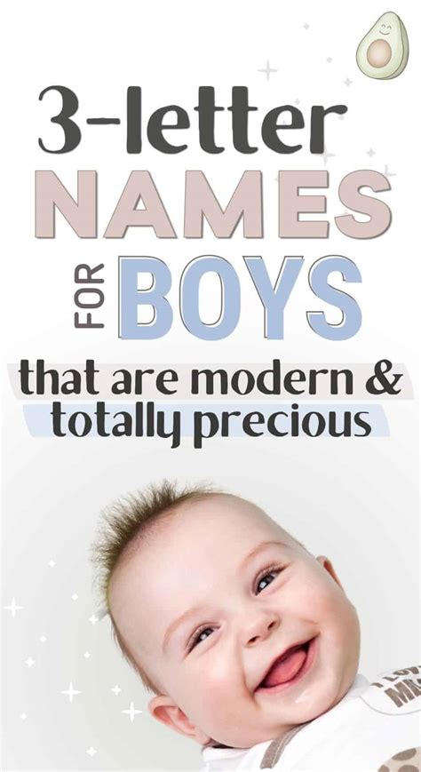 boy 3 letter names|63 Perfect 3.
